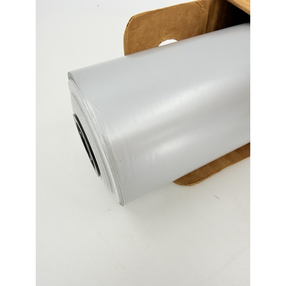 Nashville Wraps "Gloss Silver" AP6049H Gift Wrapping Paper Partial Roll 2 ft